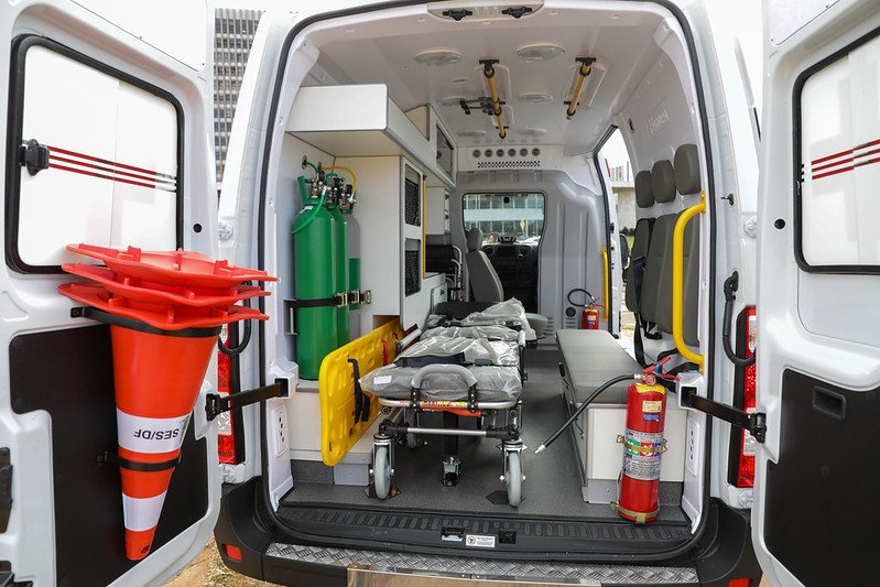 Ambulancia - Foto Geovana Albuquerque